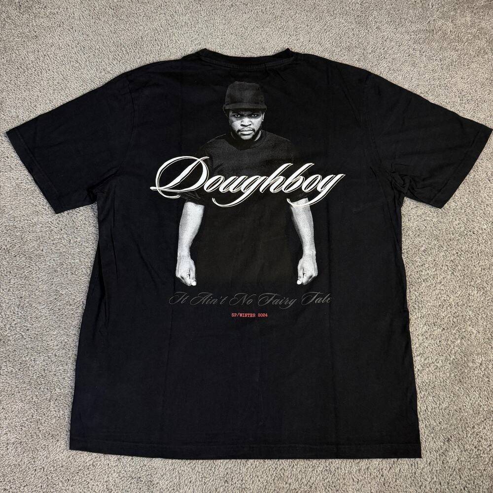 Shoe Palace Boyz N The Hood Shirt Mens 2XL Black Doughboy Graphic Crew Neck